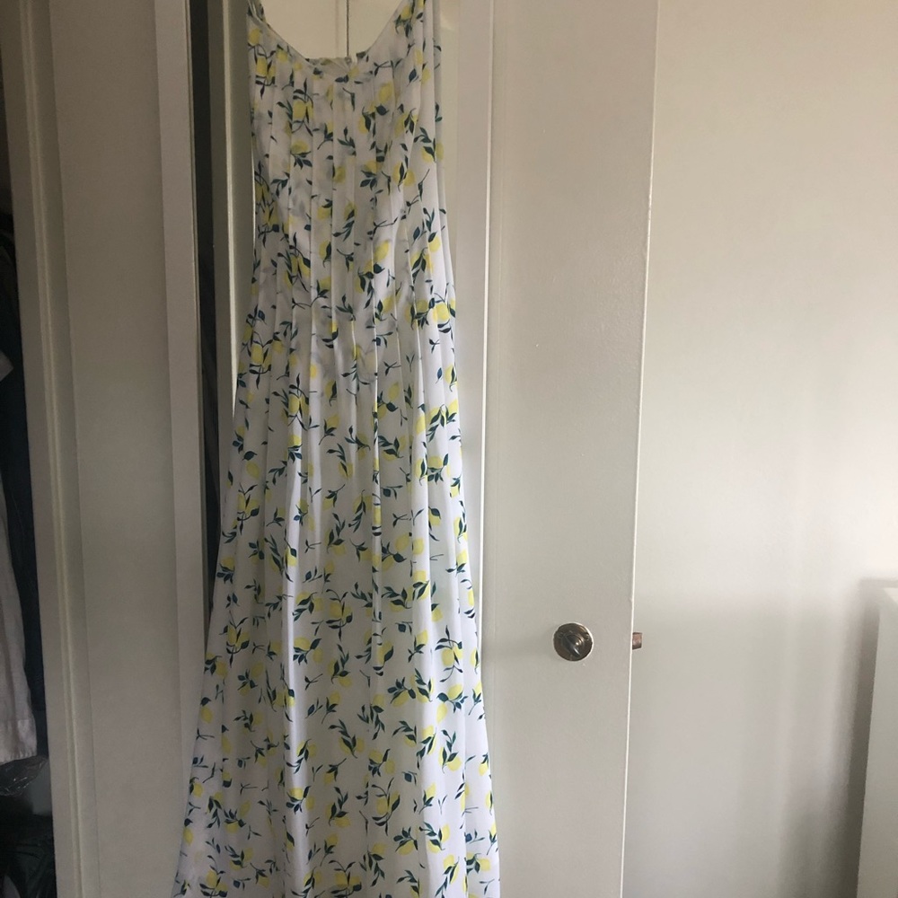 Banana Republic Midi Lemon Dress. Size small
